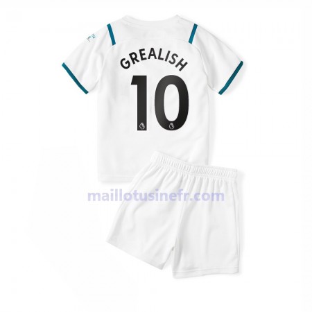 Maillot de Foot Manchester City Jack Grealish 10 Extérieur 2021-22 - Enfant
